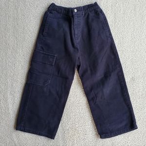 Vintage 90's Gymboree Boys Black Cargo Dress Pants Medium 3 to 4 yrs. 3T 4T Y2K